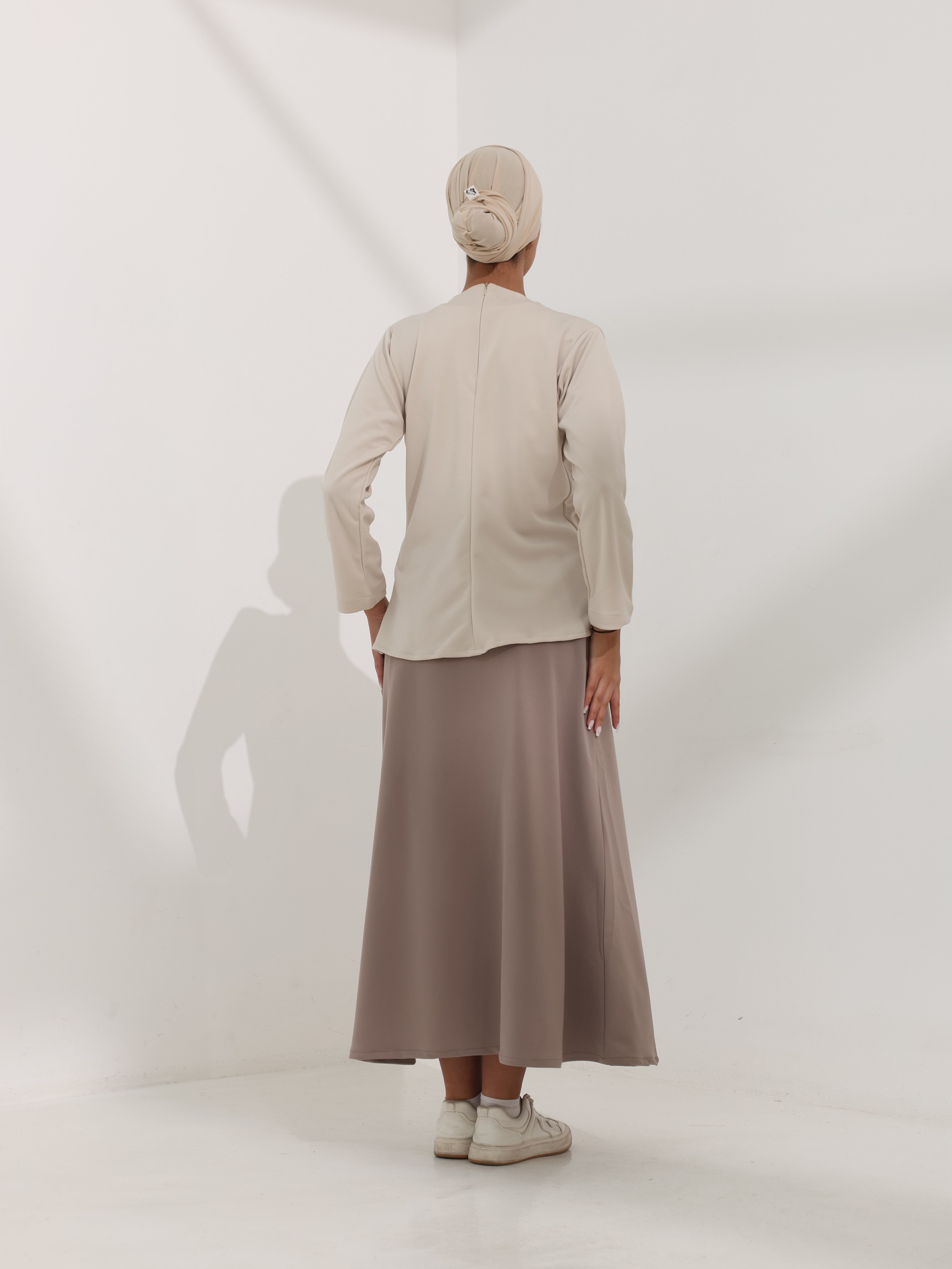 ZARA WRAP TOP & SKIRT SET – Heavy Scuba Collection