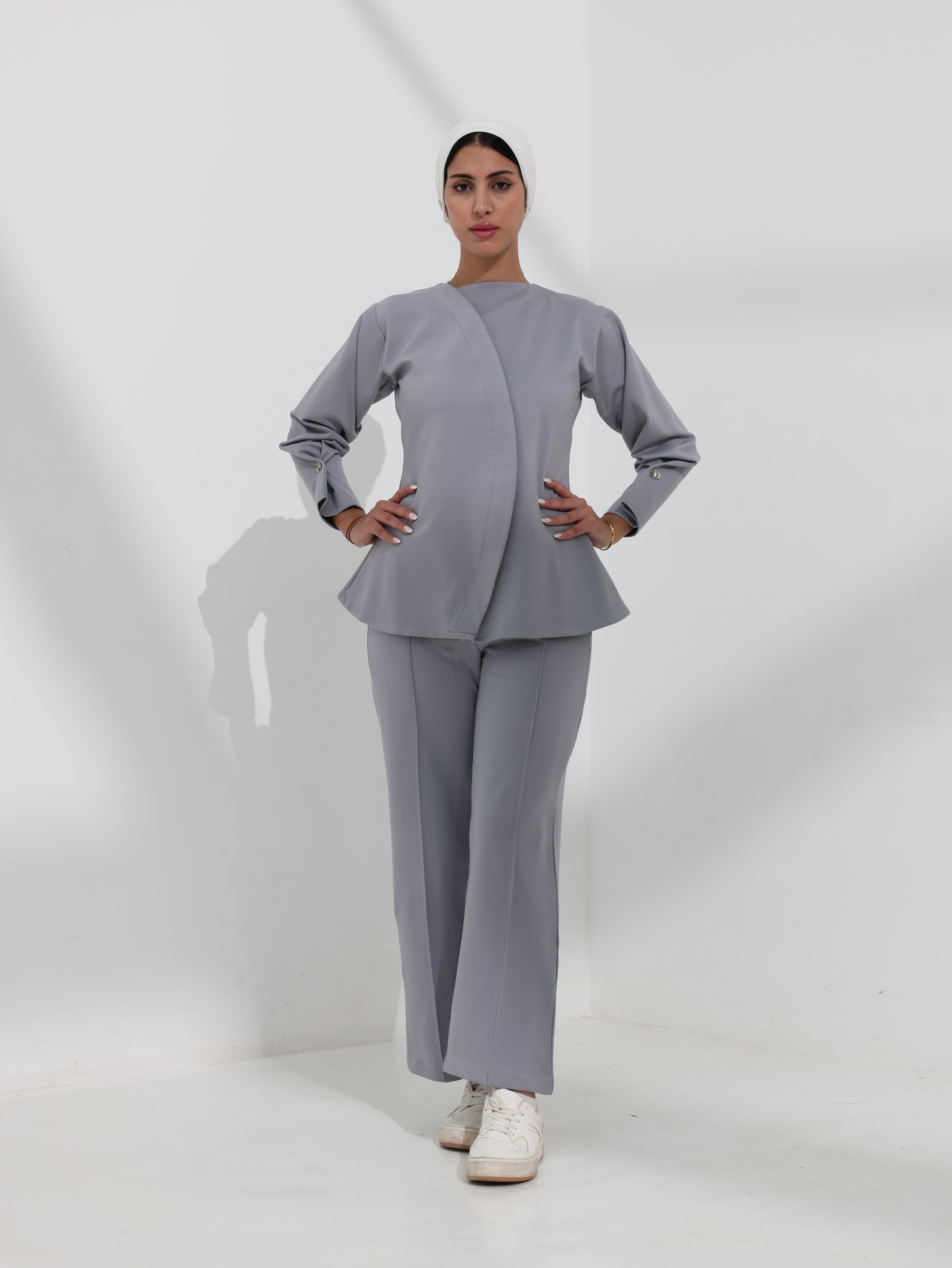 NOOR JERSEY TOP & PANT SET