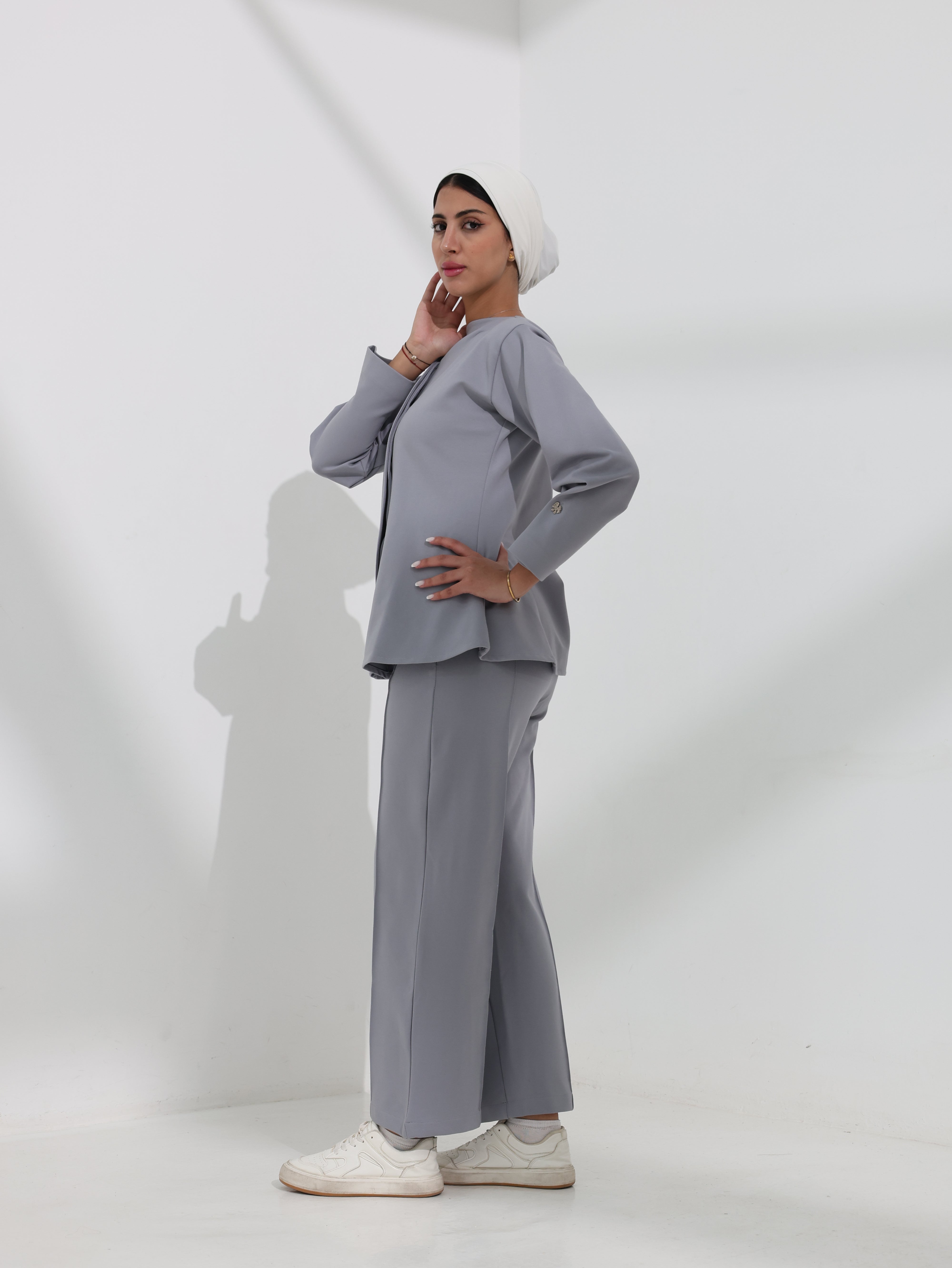 NOOR JERSEY TOP & PANT SET