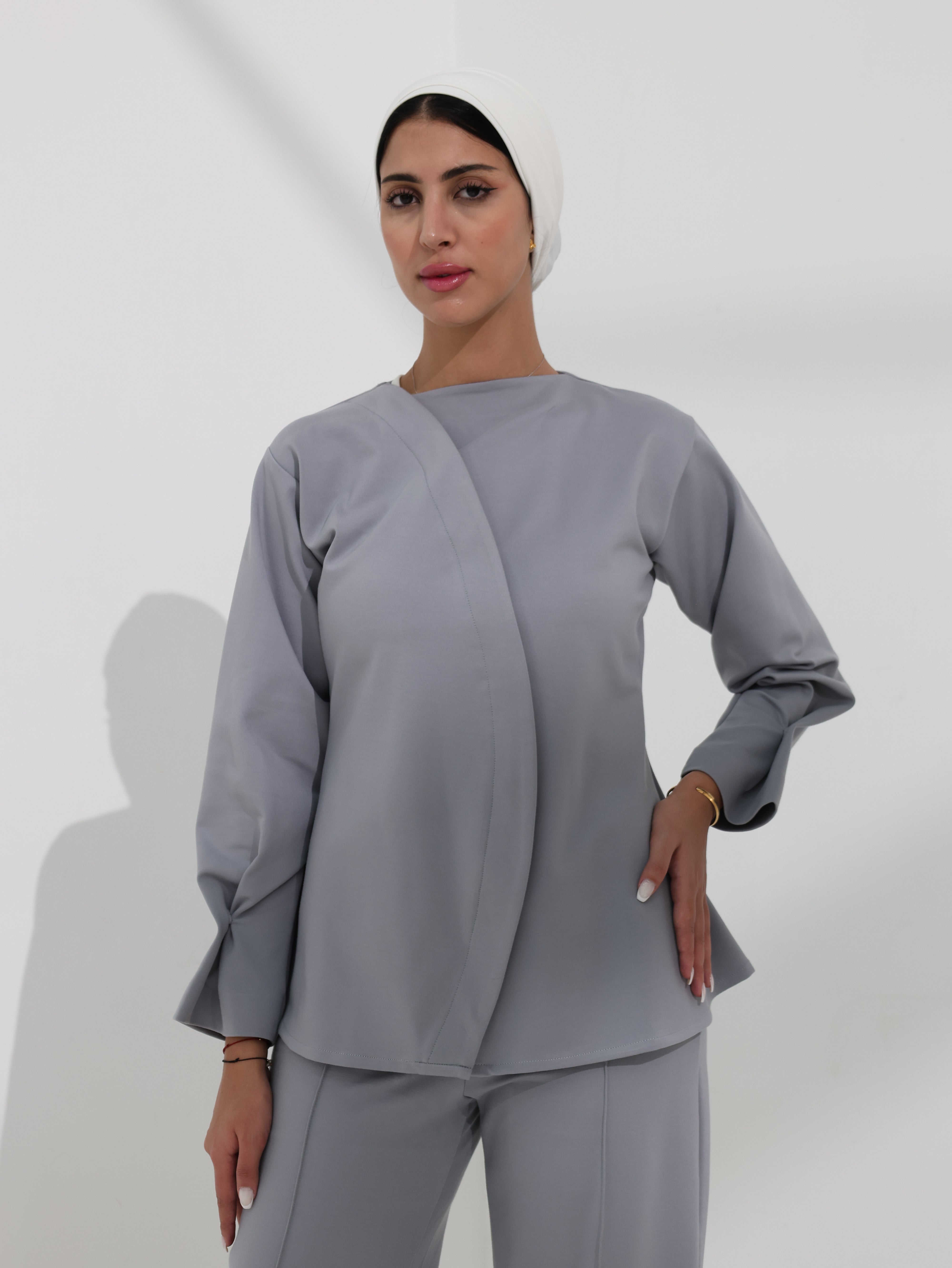 NOOR JERSEY TOP & PANT SET