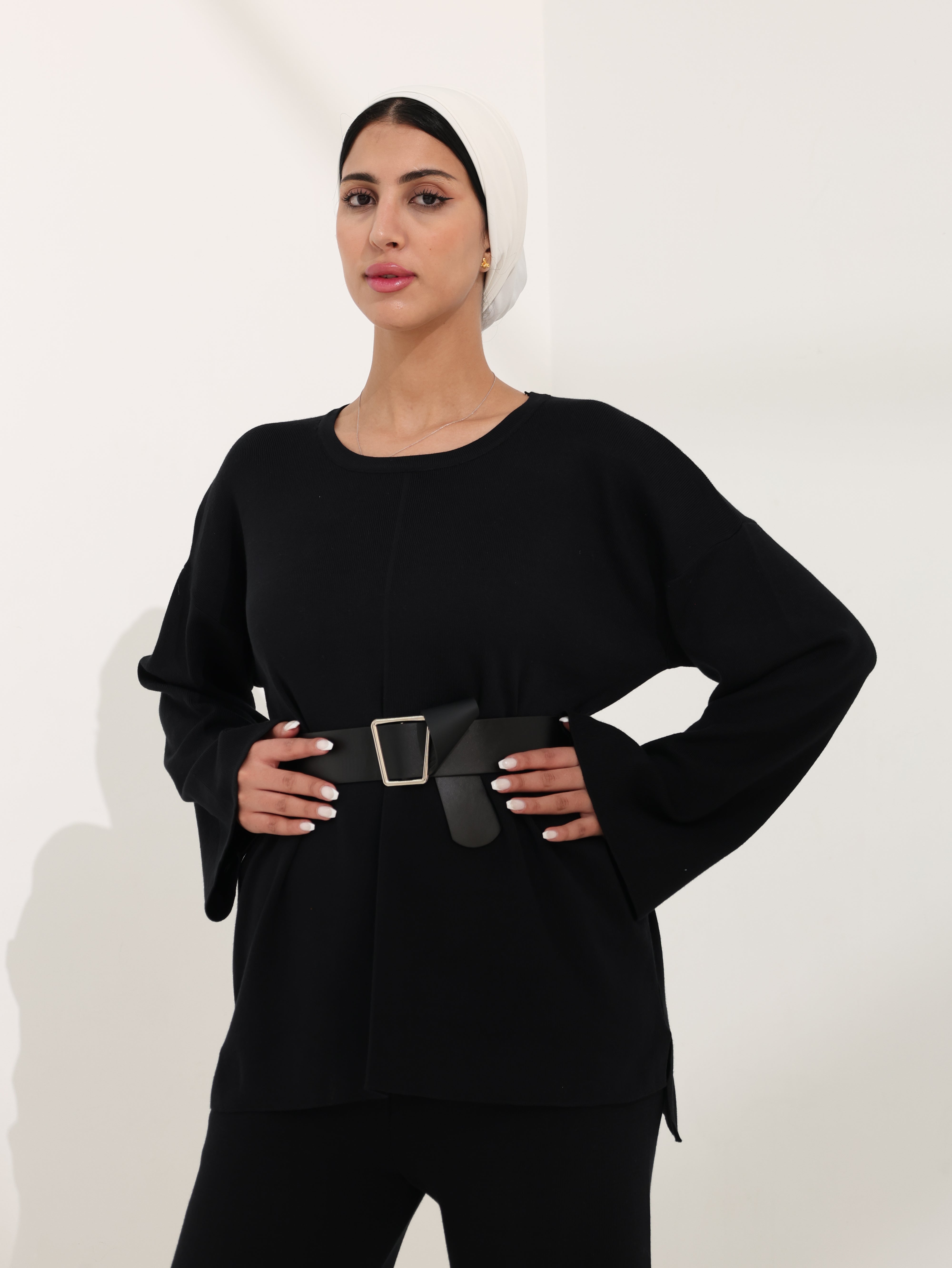 NOOR JERSEY TOP & PANT SET