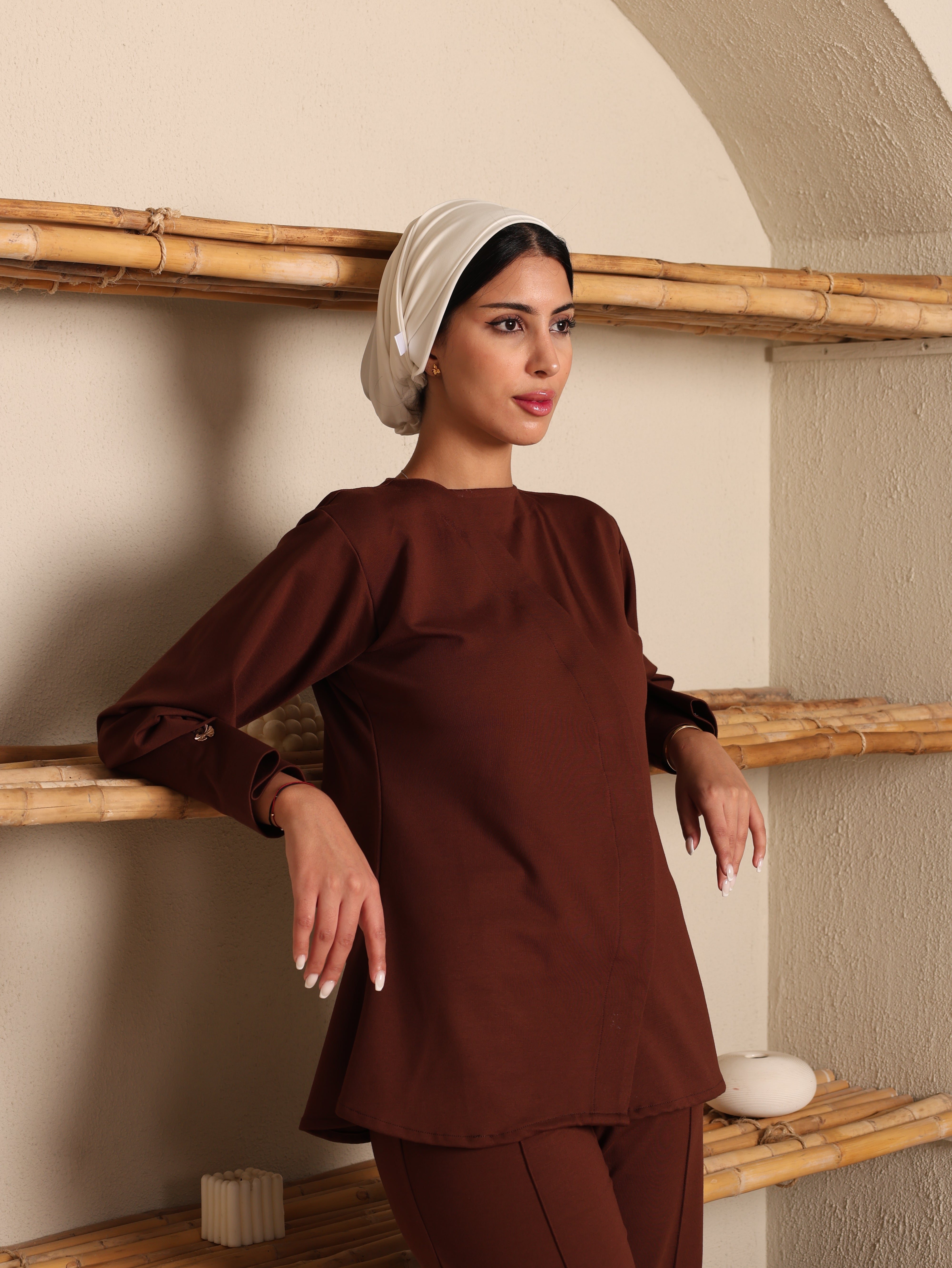 NOOR JERSEY TOP & PANT SET