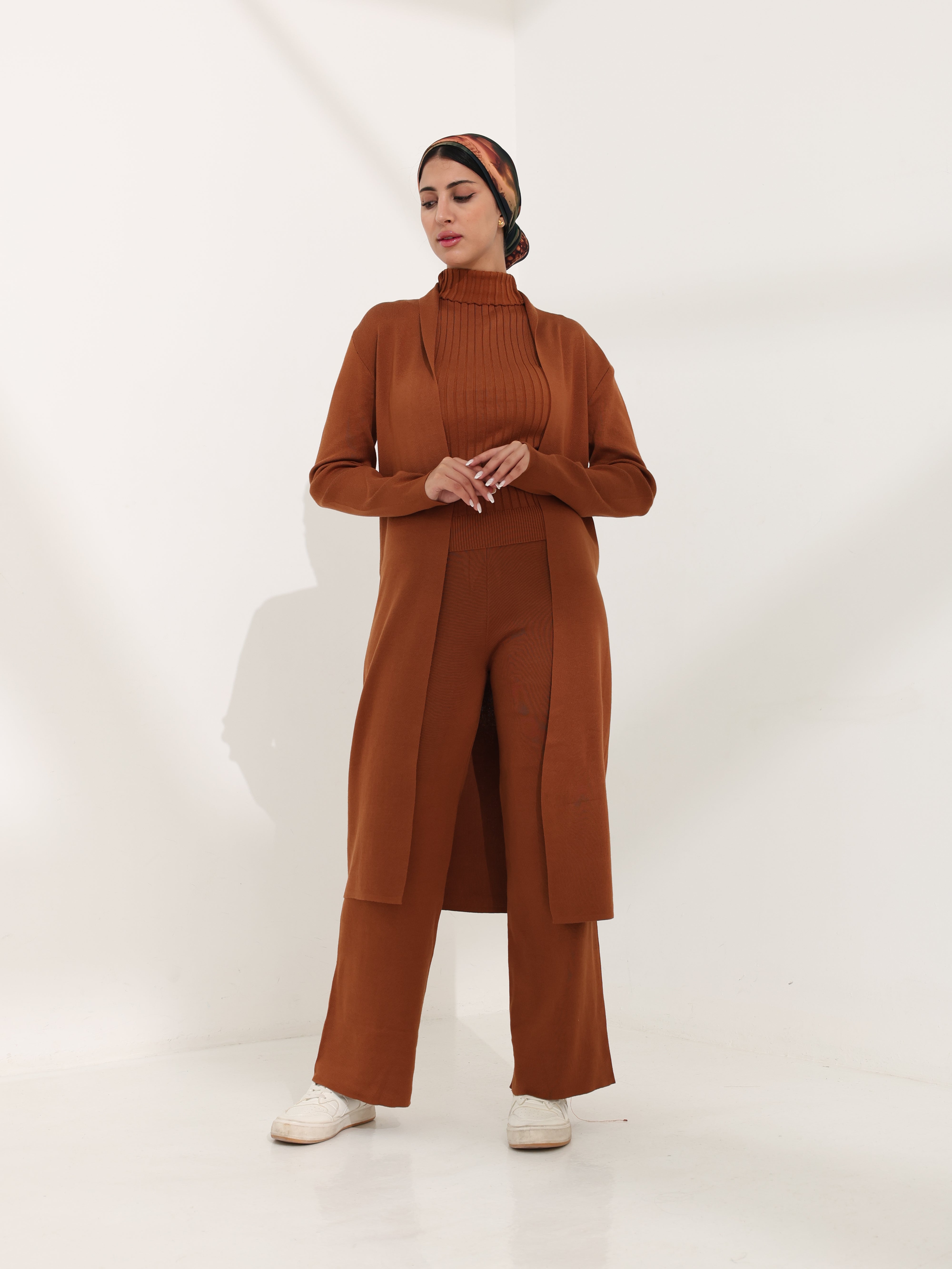 3-Piece Wool Knit Set