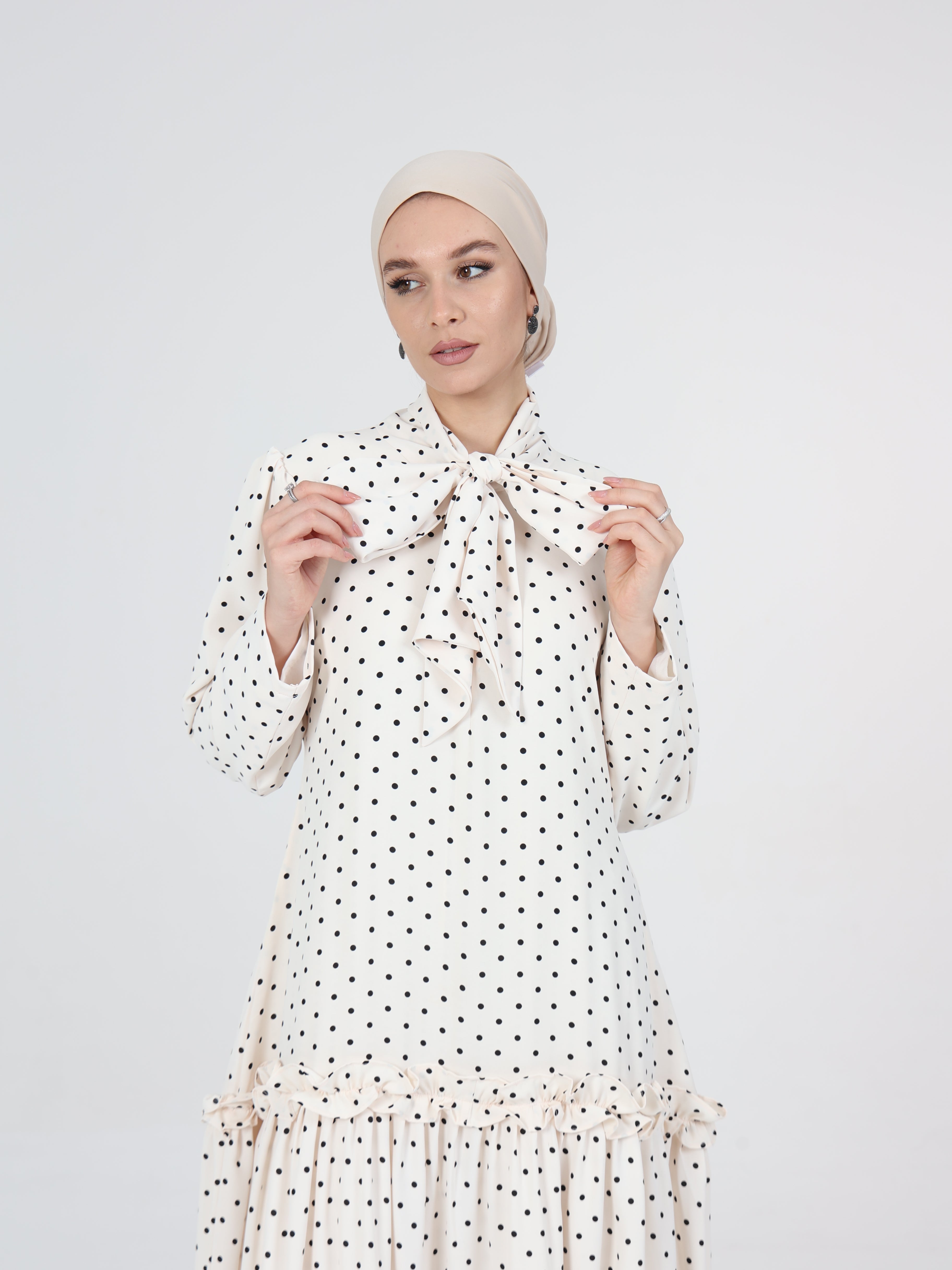 Polka Dot Maxi Dress