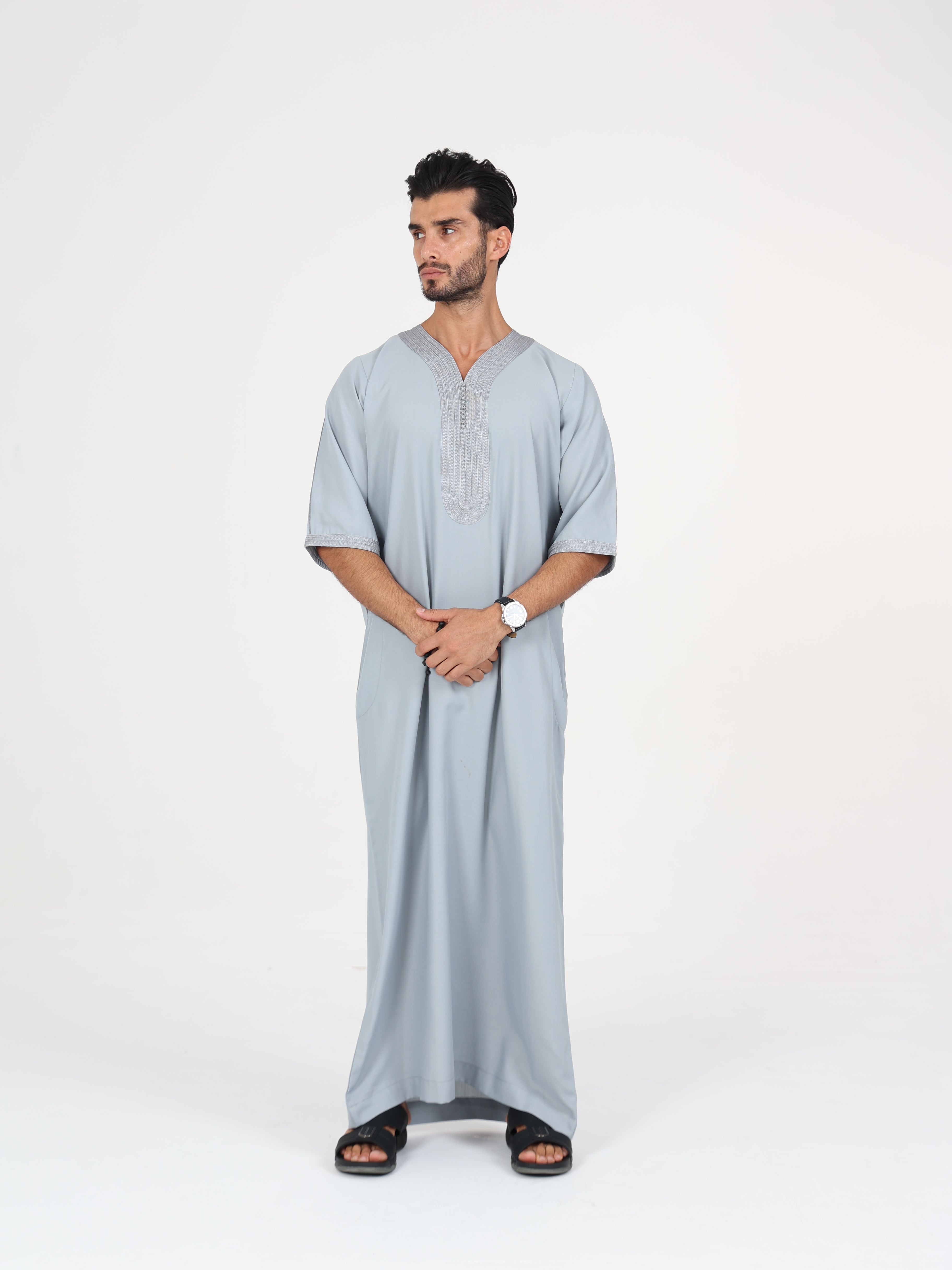 Daddy & Me - Moroccan Modern Short Sleeve Thobe